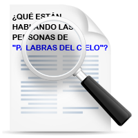 �Qu� est�n hablando las personas de Palabras del Cielo?