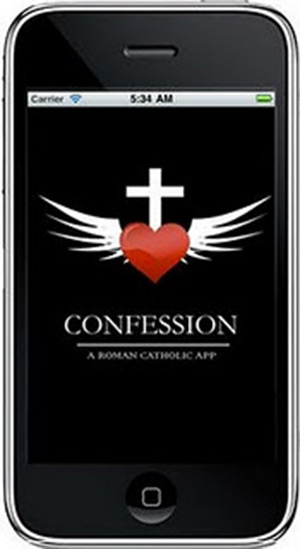 Confesion de pecados por iPhone