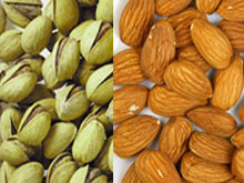 Pistachos y Almendras