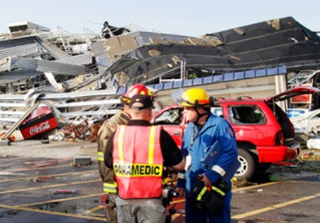 los tornados en Virginia